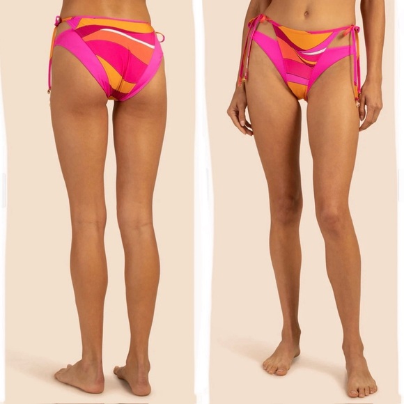 Trina Turk Vivid Vista Tie Side Bikini Bottoms - Picture 8 of 15